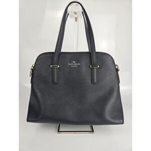 Kate Spade New York Cedar Street Maise Top Handle Bag in Black Saffiano Leather